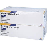 Ciclosporin dura 50mg Weichkapseln, 100 st, Viatris Healthcare GmbH