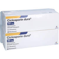 Ciclosporin dura 50mg Weichkapseln, 100 st, Viatris Healthcare GmbH