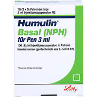 Humulin Basal NPH für Pen Inj.Susp., 10x3 ml, Emra-Med Arzneimittel GmbH
