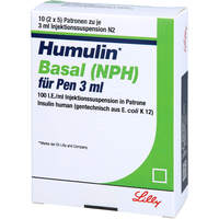 Humulin Basal NPH für Pen Inj.Susp., 10x3 ml, Emra-Med Arzneimittel GmbH