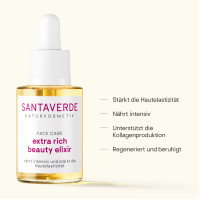 extra rich beauty elixier-Gesichts&ouml;l, 30 ml, SANTAVERDE GmbH