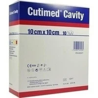 Cutimed Cavity 10x10cm Schaumverband nicht haftend, 10 Stück, Bsn Medical GmbH