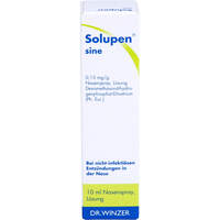 Solupen sine, 10 ml, Dr. Winzer Pharma GmbH