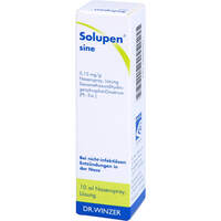 Solupen sine, 10 ml, Dr. Winzer Pharma GmbH