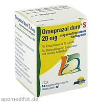 Omeprazol dura S 20mg, 14 Stück, Viatris Healthcare GmbH