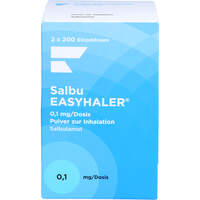 Salbu Easyhaler 0.1mg/200 ED, 2 Stk., ORION Pharma GmbH