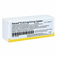 Atacand Plus 8/12.5mg, 98 st, Pharma Gerke Arzneimittelvertriebs GmbH