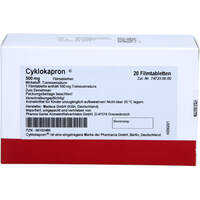Cyklokapron, 20 st, Pharma Gerke Arzneimittelvertriebs GmbH