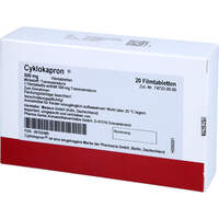 Cyklokapron, 20 st, Pharma Gerke Arzneimittelvertriebs GmbH