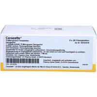Cerazette, 6x28 st, Pharma Gerke Arzneimittelvertriebs GmbH