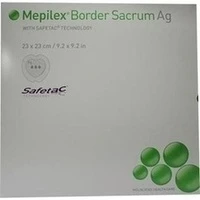 Mepilex Border Sacrum Ag 23x23 cm, 5 Stück, Mölnlycke Health Care GmbH