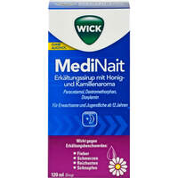 WICK MediNait Erkält.Sirup m.Honig-u.Kamillenaroma, 120 ml, WICK Pharma - Zweigniederlassung der Procter & Gamble GmbH