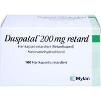 Duspatal 200mg retard Kapseln, 100 st, Orifarm GmbH Duspatal 200mg retard Kapseln, 100 st, Orifarm GmbH