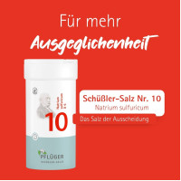 Biochemie Pfl&uuml;ger Nr. 10 Natrium sulfuricum D 6, 400 st, Hom&ouml;opathisches Laboratorium Alexander Pfl&uuml;ger GmbH & Co. KG