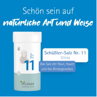 Biochemie Pfl&uuml;ger Nr. 11 Silicea D 12, 400 st, Hom&ouml;opathisches Laboratorium Alexander Pfl&uuml;ger GmbH & Co. KG