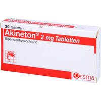 AKINETON 2mg, 30 st, Desma GmbH