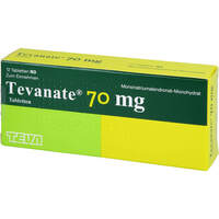 Tevanate 70mg Tabletten, 12 st, TEVA GmbH