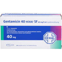 GENTAMICIN 40 HEXAL SF, 4x5 st, HEXAL AG