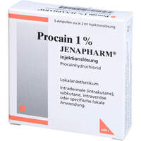 Procain 1% JENAPHARM, 5x2 ml, Mibe GmbH Arzneimittel