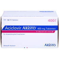 Aciclovir Aristo 400 mg Tabletten, 70 st, Aristo Pharma GmbH