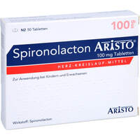 Spironolacton Aristo 100mg Tabletten, 50 Stk., Aristo Pharma GmbH