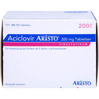 Aciclovir Aristo 200 mg Tabletten, 100 Stk., Aristo Pharma GmbH