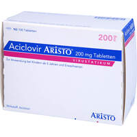 Aciclovir Aristo 200 mg Tabletten, 100 Stk., Aristo Pharma GmbH