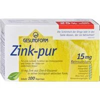 Gesundform Zink-pur Kapseln, 100 Stück, Provita Apoth.Market.U.Handels GmbH