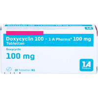 Doxycyclin 100 - 1A Pharma, 10 Stk., 1 A Pharma GmbH