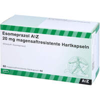 Esomeprazol AbZ 20 mg magensaftr. Hartkapseln, 60 Stk., Abz Pharma GmbH