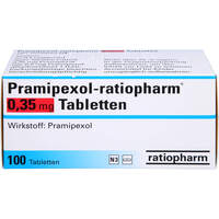 Pramipexol-ratiopharm 0.35mg Tabletten, 100 st, ratiopharm GmbH