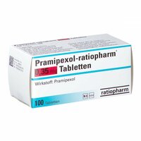 Pramipexol-ratiopharm 0.35mg Tabletten, 100 st, ratiopharm GmbH