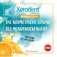 Xerodent Orange Lutschtabletten, 90 st, PUREN Pharma GmbH & Co. KG