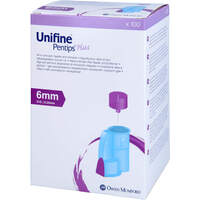 Unifine Pentips Plus 6mm 31G, 100 st, Owen Mumford GmbH