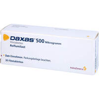 Daxas 500ug, 30 st, AstraZeneca GmbH