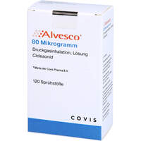 ALVESCO 80ug 120 Hübe Dos.-Aerosol, 1 st, Emra-Med Arzneimittel GmbH