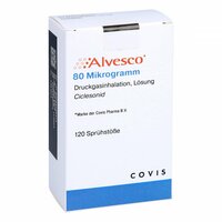 ALVESCO 80ug 120 Hübe Dos.-Aerosol, 1 st, Emra-Med Arzneimittel GmbH