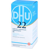 BIOCHEMIE DHU 22 Calcium carbonicum D 6 Tabl., 420 st, Dhu-Arzneimittel GmbH & Co. KG BIOCHEMIE DHU 22 Calcium carbonicum D 6 Tabl., 420 st, Dhu-Arzneimittel GmbH & Co. KG