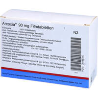 ARCOXIA 90mg Filmtabletten, 100 st, Docpharm GmbH
