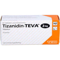 Tizanidin-TEVA 2mg Tabletten, 50 Stk., TEVA GmbH