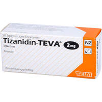 Tizanidin-TEVA 2mg Tabletten, 50 Stk., TEVA GmbH