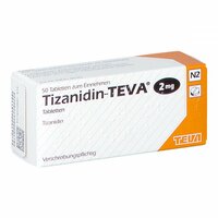 Tizanidin-TEVA 2mg Tabletten, 50 Stk., TEVA GmbH