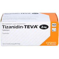 Tizanidin-TEVA 2mg Tabletten, 100 Stk., TEVA GmbH