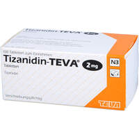 Tizanidin-TEVA 2mg Tabletten, 100 Stk., TEVA GmbH