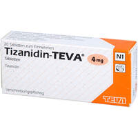 Tizanidin-TEVA 4mg Tabletten, 20 Stk., TEVA GmbH Tizanidin-TEVA 4mg Tabletten, 20 Stk., TEVA GmbH