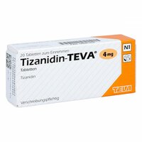 Tizanidin-TEVA 4mg Tabletten, 20 Stk., TEVA GmbH Tizanidin-TEVA 4mg Tabletten, 20 Stk., TEVA GmbH