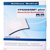 Wundverband steril YPSIDERM plus 8x10cm, 5 st, Holthaus Medical GmbH & Co. KG