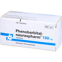 Phenobarbital-neuraxpharm 100mg, 100 st, neuraxpharm Arzneimittel GmbH