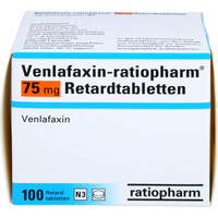 Venlafaxin-ratiopharm 75 mg Retardtabletten, 100 st, ratiopharm GmbH