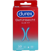 Durex Gef&uuml;hlsecht Slim Fit Kondome, 10 st, Reckitt Benckiser Deutschland GmbH
